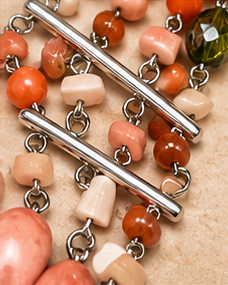 Blush Garden Multi-Strand Statement Necklace