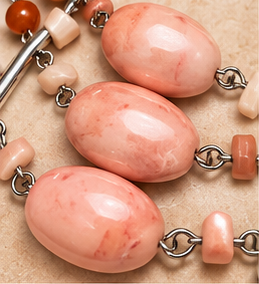 Blush Garden Multi-Strand Statement Necklace