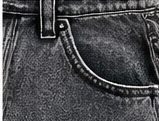 Urban Slate Multi-Pocket Wide-Leg Cargo Jeans