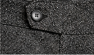 Charcoal Heritage Tailored Flare Skirt