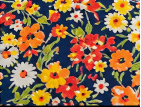 Wildflower Garden Tie-Neck Blouse