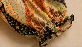 Bohemian Paisley Tie Blouse
