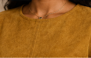 Golden Suede Crop Top