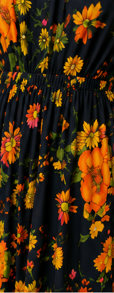 Midnight Garden Floral Maxi Dress