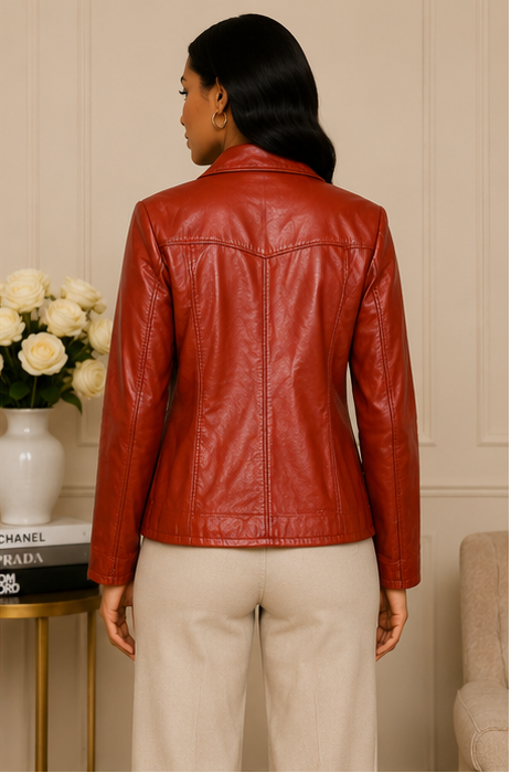 Crimson Heritage Genuine Leather Jacket