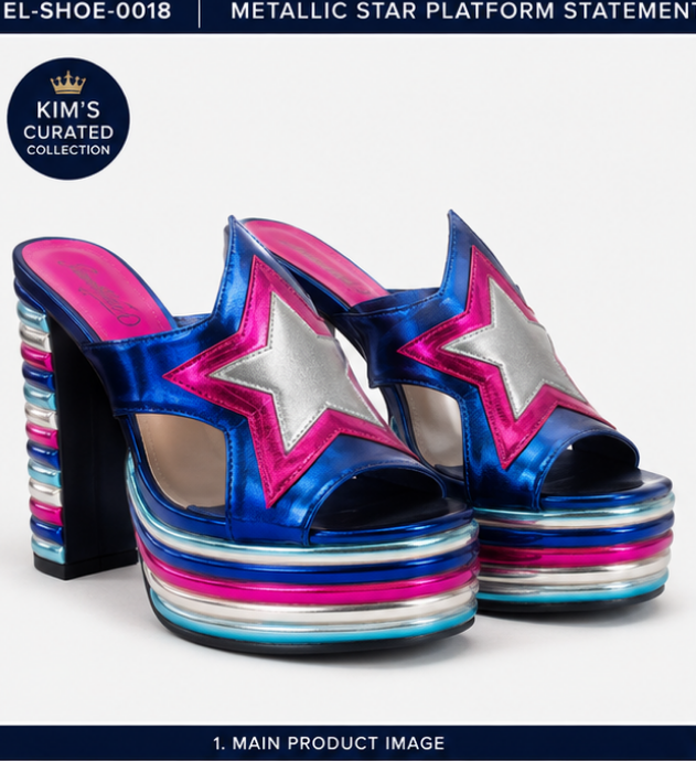 Metallic Star Platform Statement Mules