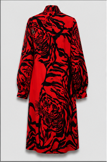 Scarlet Rose Statement Dress