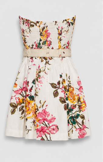 Porcelain Garden Floral Dress