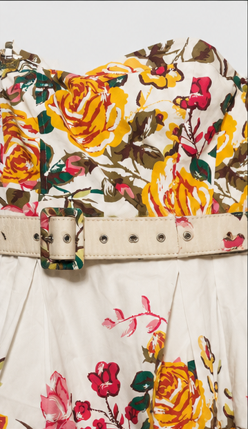 Porcelain Garden Floral Dress