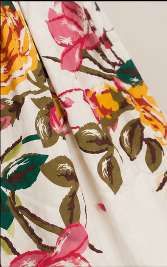 Porcelain Garden Floral Dress