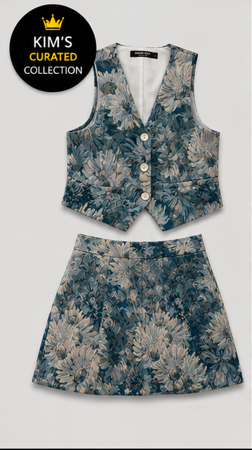 Midnight Magnolia Two-Piece Set