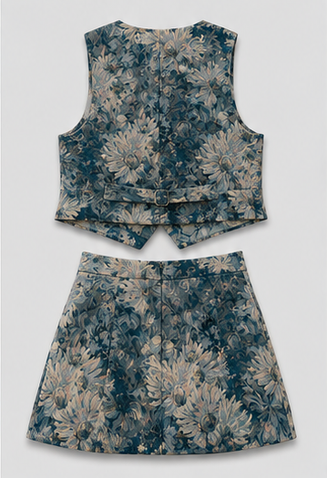 Midnight Magnolia Two-Piece Set