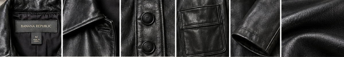 Genuine Leather Jacket – Classic Black