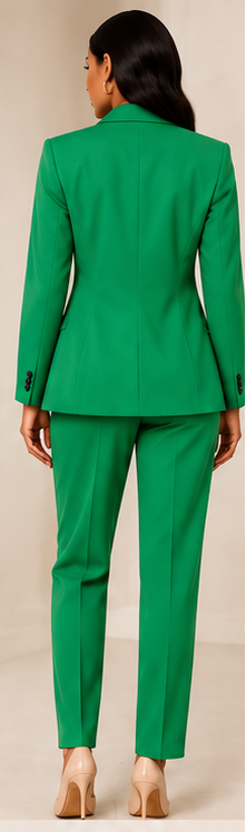 Emerald Executive Three-Piece Suit Set