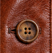 Cognac Legacy Pelle Studio Leather Blazer