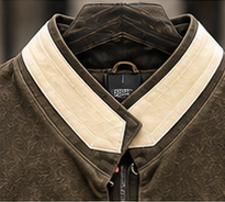 The Cavalier Contrast Suede Jacket