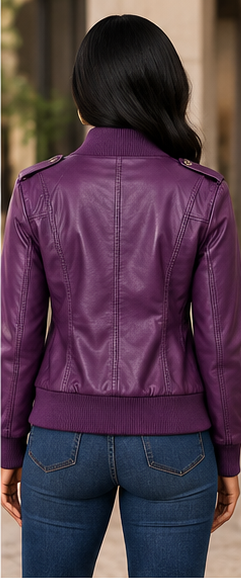 Purple Reign Statement Jacket