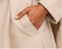 Champagne Hour ASOS Belted Wrap Coat