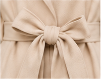 Champagne Hour ASOS Belted Wrap Coat