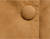 Camel Luxe Faux-Fur Collar Trench Coat