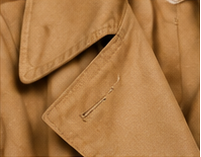 Camel Luxe Faux-Fur Collar Trench Coat
