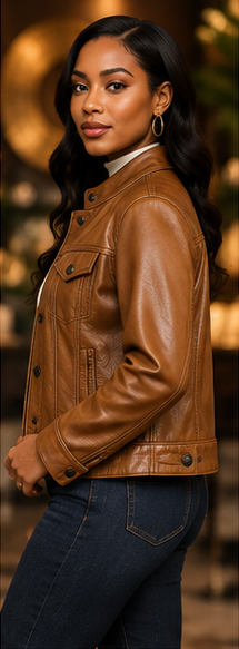 Cognac Heritage Utility Jacket
