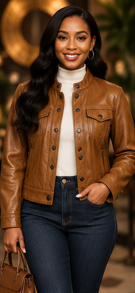 Cognac Heritage Utility Jacket