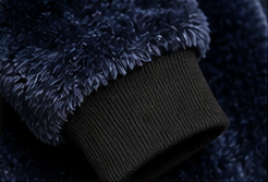 Midnight Emblem Plush Embroidered Sweatshirt
