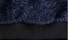 Midnight Emblem Plush Embroidered Sweatshirt