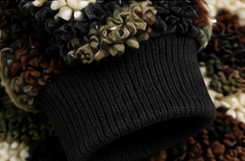 Cozy Command Camo Sherpa Tunic Sweater