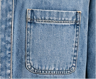 Blue Hour Belted Denim Utility Jumpsuit