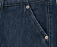 Midnight Avenue Tailored Wide-Leg Jeans