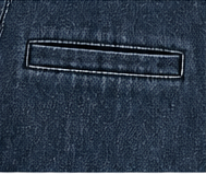Midnight Avenue Tailored Wide-Leg Jeans