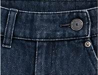 Midnight Avenue Tailored Wide-Leg Jeans