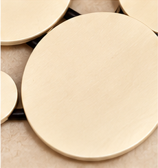 Ivory Circles Modern Statement Necklace