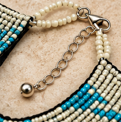 Turquoise Tides Cascading Beaded Statement Necklace
