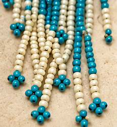 Turquoise Tides Cascading Beaded Statement Necklace